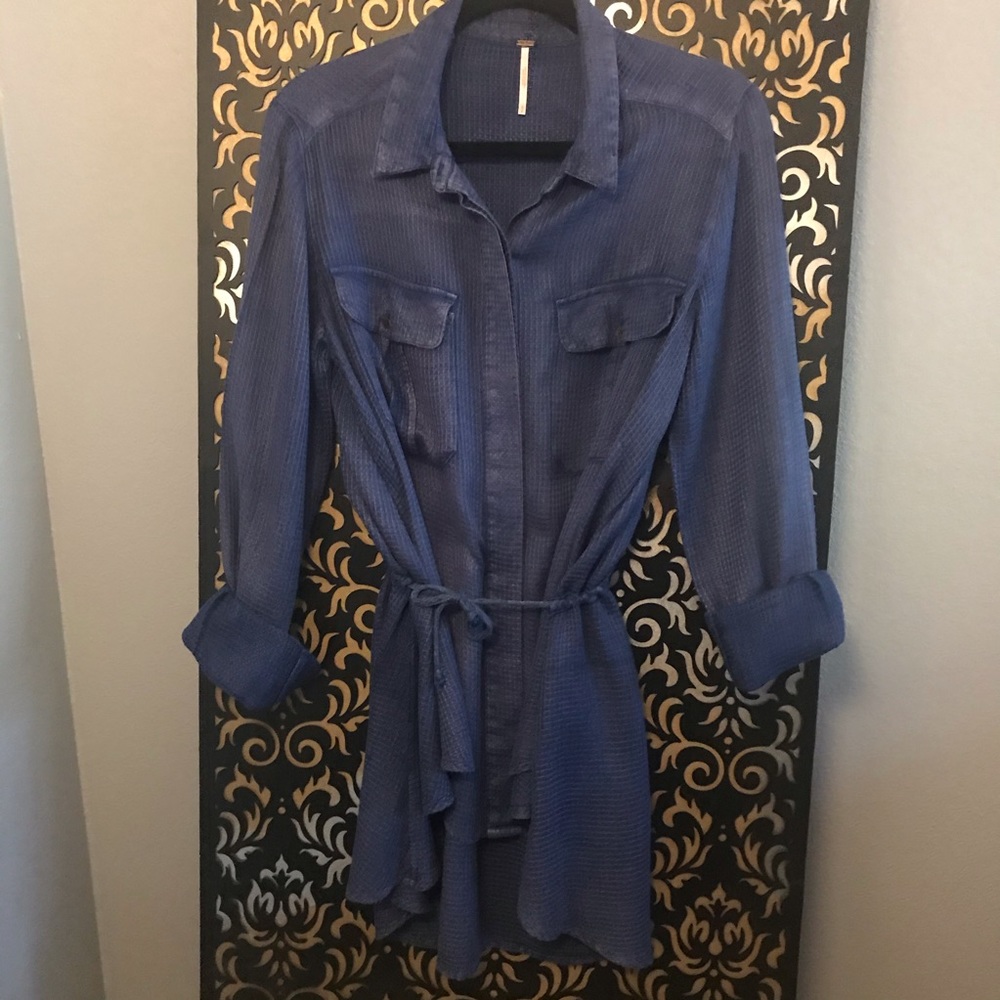 Free People Feel It Around Oversized Top